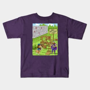 Minnesota Vikings Fans - Kings of the North vs Curious Kitties Kids T-Shirt